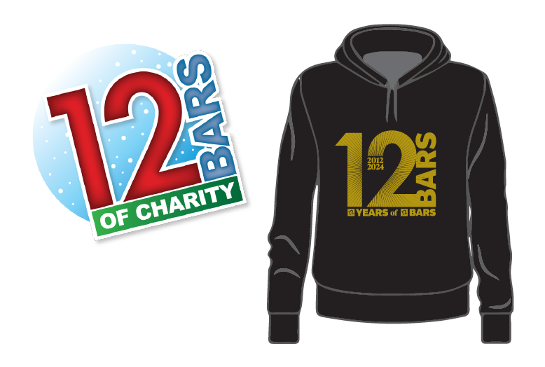 Ultimate Givers Hoodie Black w/Silver