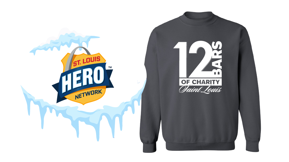 STL Hero Charcoal w/white
