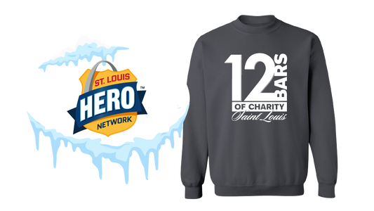 STL Hero Charcoal w/white