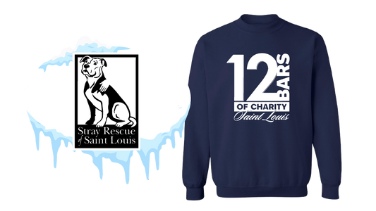 Stray Rescue Navy w/White